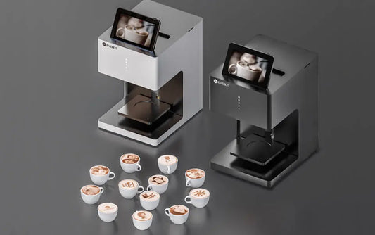 Elevate Your Café Experience with the EB Pro Coffee Printer Glorink & EVEBOT