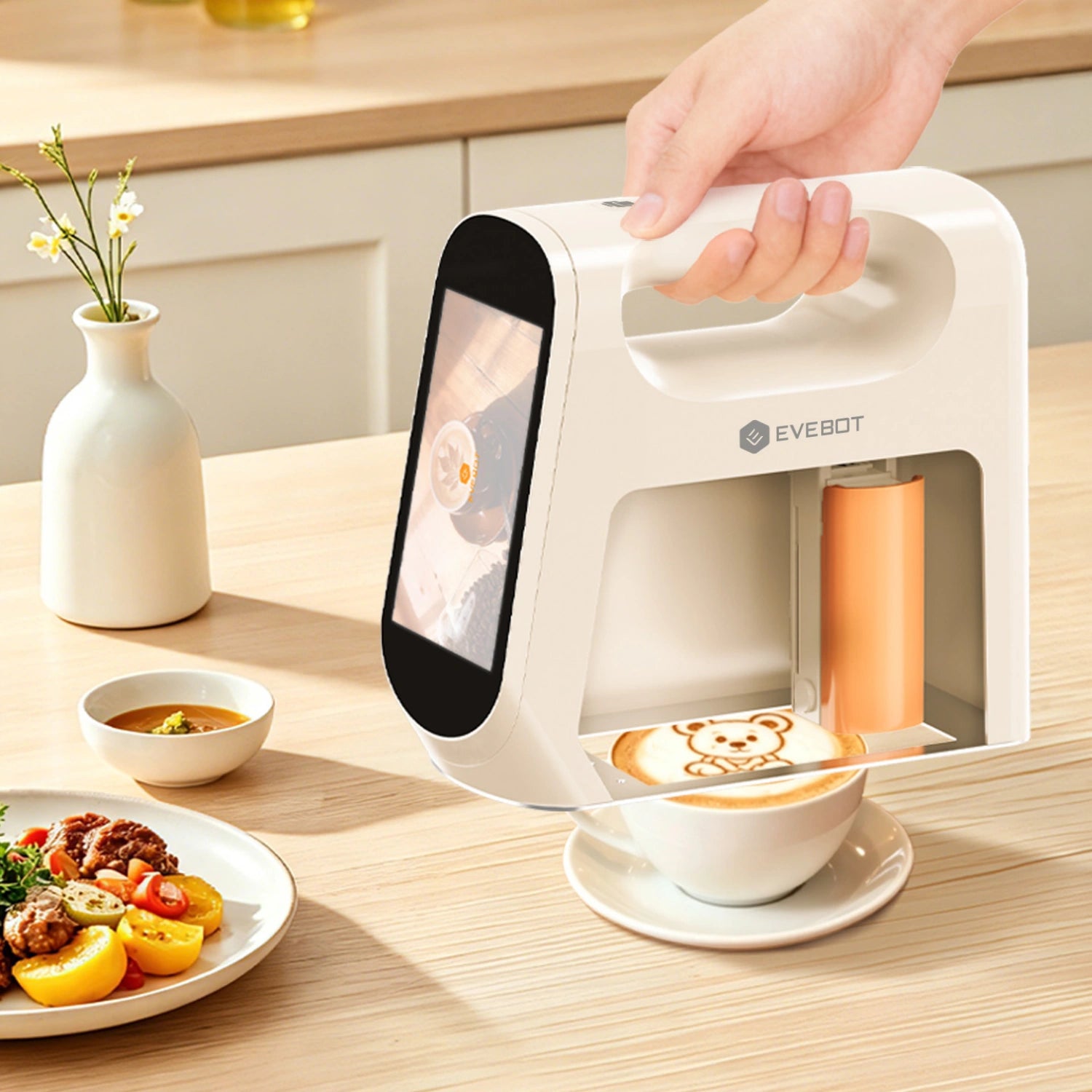 Evebot Smart: Portable Food Printer with 5x10cm Live View – EVEBOT Evebot Smart: Portable Food Printer with 5x10cm Live View – EVEBOT