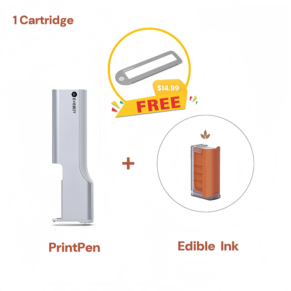 PrintPen - impressora portátil de alimentos com tinta comestível PrintPen - impressora portátil de alimentos com tinta comestível